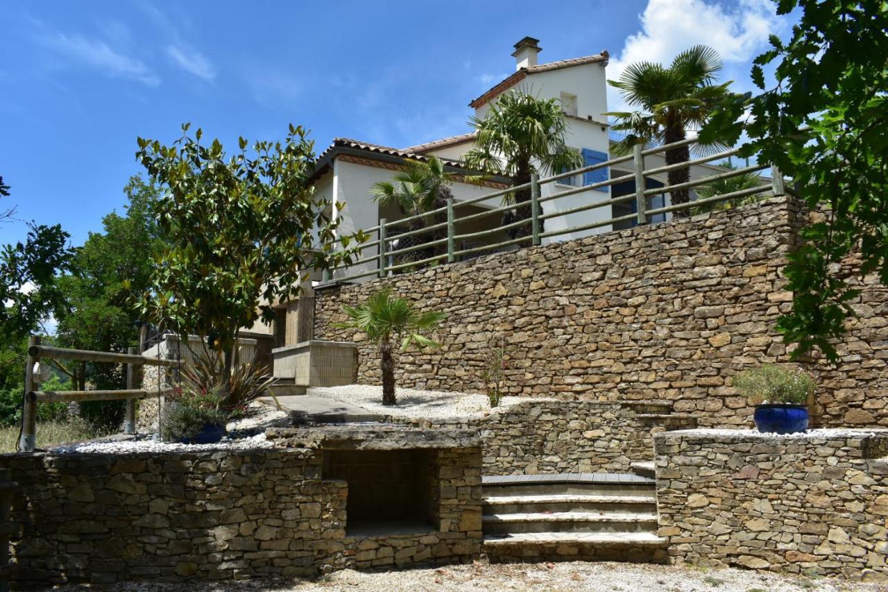 Les Palmiers Des Causses Villa Saint-Rome-de-Tarn Eksteriør billede