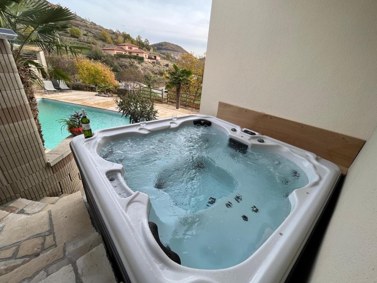 Les Palmiers Des Causses Villa Saint-Rome-de-Tarn Eksteriør billede